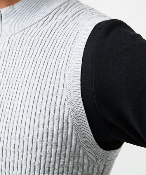 MICHEL KLEIN HOMME (ミッシェルクランオム)の「【セットアップ】ニットベスト(ベスト・メンズ・ブラック/ライトグレー/ブラウン・MEDIUM/LARGE/X-LARGE)」の17枚目の写真