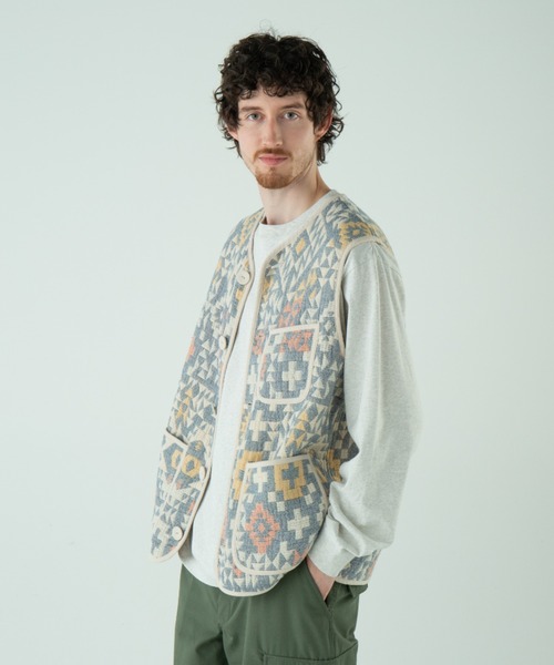 PENDLETON（ペンドルトン）の「ベスト（ベスト・メンズ・アイボリー・ONE SIZE）」の2枚目の写真