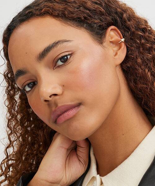 COACH(コーチ)の「パヴェ ハート イヤー カフ(イヤーカフ・レディース・ゴールド系その他・ONE)」の2枚目の写真