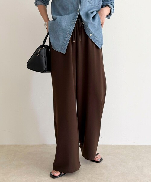 リピーター続出！/高身長サイズあり】とろみWarmストレートイージー