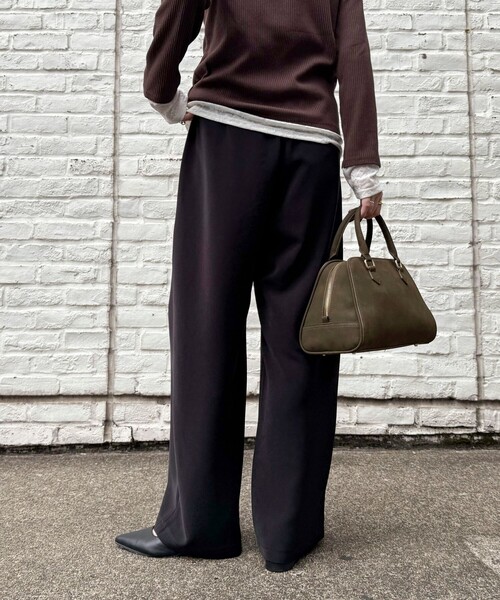 リピーター続出！/高身長サイズあり】とろみWarmストレートイージー