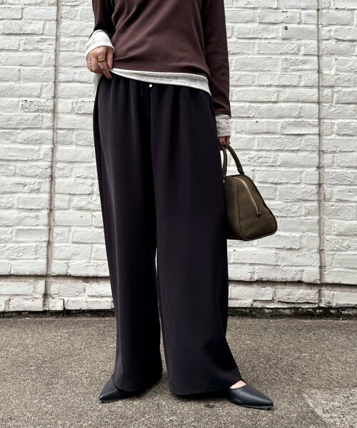 リピーター続出！/高身長サイズあり】とろみWarmストレートイージー