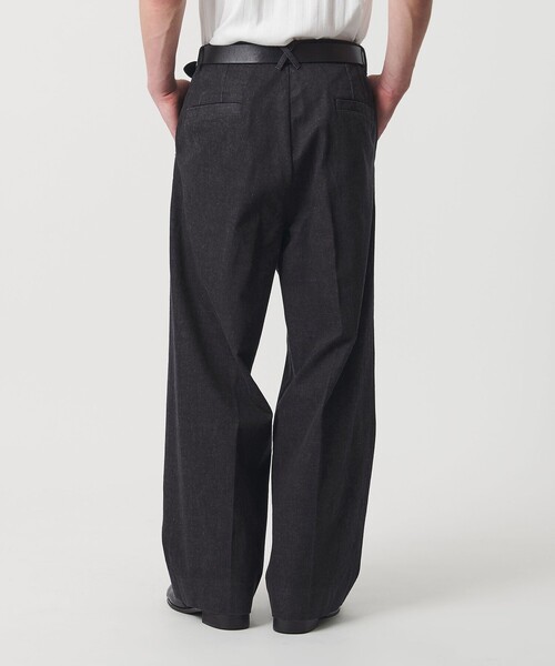 MONKEY TIME（モンキータイム）の「エイジレス デニム 2P ワイド ストレート パンツ（デニムパンツ・メンズ・ネイビー/ブラック・S/M/L/XL）」の7枚目の写真