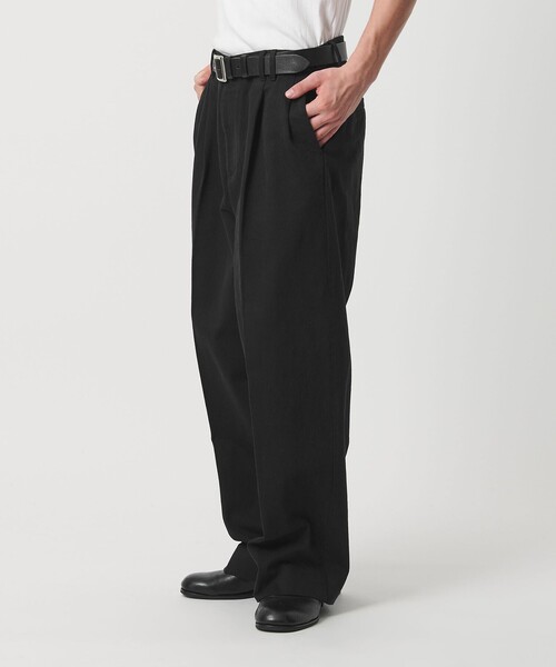 MONKEY TIME（モンキータイム）の「エイジレス デニム 2P ワイド ストレート パンツ（デニムパンツ・メンズ・ネイビー/ブラック・S/M/L/XL）」の13枚目の写真