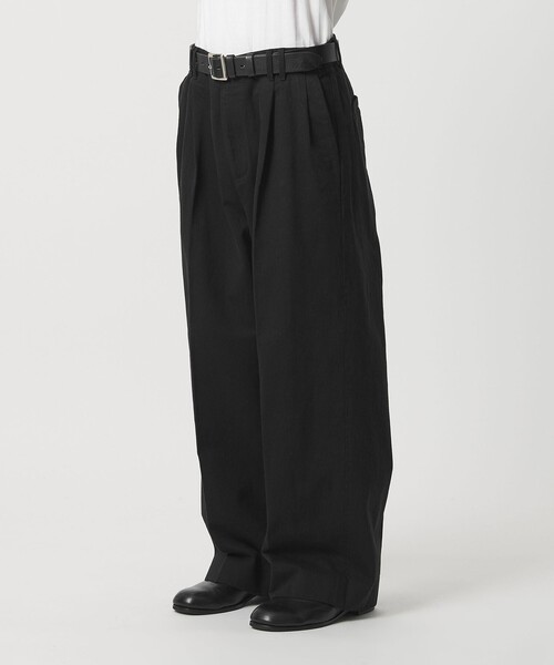 MONKEY TIME（モンキータイム）の「エイジレス デニム 2P ワイド ストレート パンツ（デニムパンツ・メンズ・ネイビー/ブラック・S/M/L/XL）」の16枚目の写真