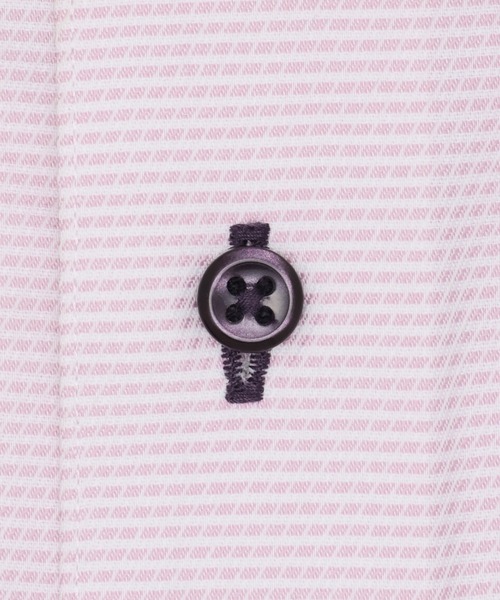 TOKYO SHIRTS(トウキョウシャツ)の「【超形態安定】形態安定ノンアイロン ボタンダウン 長袖ビジネスワイシャツ (大きいサイズ・長いサイズ)(ビジネスシャツ・メンズ・パープル・首回り39cm-裄丈88cm/首回り47cm-裄丈90cm/首回り47cm-裄丈86cm/首回り45cm-裄丈90cm/首回り45cm-裄丈86cm/首回り45cm-裄丈82cm/首回り43cm-裄丈90cm/首回り42cm-裄丈90cm/首回り41cm-裄丈90cm)」の4枚目の写真