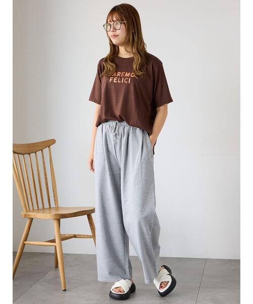 ehka sopo（エヘカソポ）の「カットタックパンツ（その他パンツ・レディース・ブラック/グレー/オフホワイト・F）」の15枚目の写真