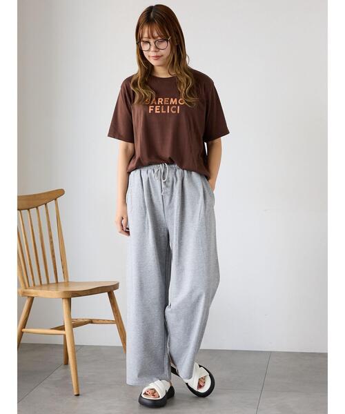 ehka sopo（エヘカソポ）の「カットタックパンツ（その他パンツ・レディース・ブラック/グレー/オフホワイト・F）」の16枚目の写真