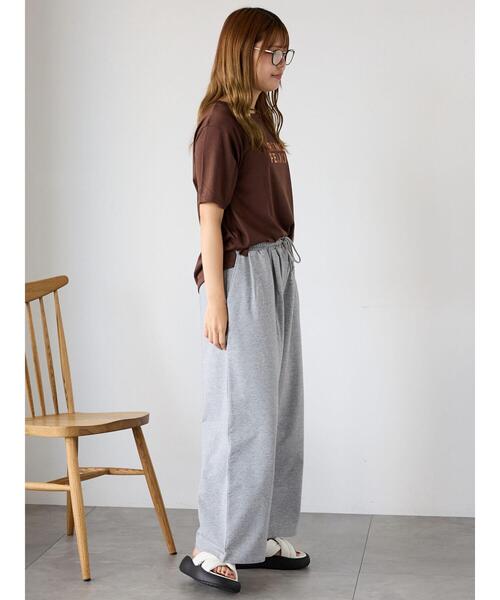 ehka sopo（エヘカソポ）の「カットタックパンツ（その他パンツ・レディース・ブラック/グレー/オフホワイト・F）」の17枚目の写真