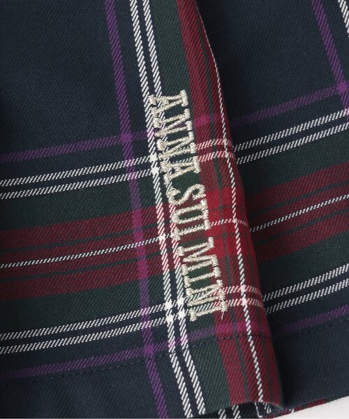 ANNA SUI mini♡ビスチェ♡スカパン♡ セール】チェックスカパン