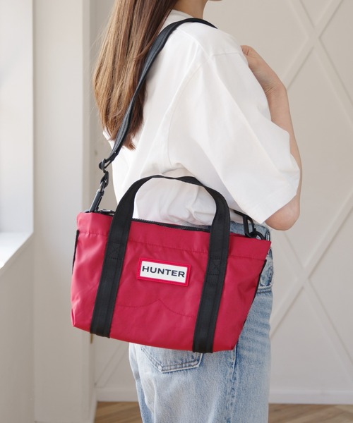 HUNTER(ハンター)の「【HUNTER】ハンター ORIGINAL ESSENTIAL MINI TOTE ミニトート ショルダーバッグ(ショルダーバッグ・レディース・ブラック/レッド/ネイビー/オリーブ・FREE)」の4枚目の写真