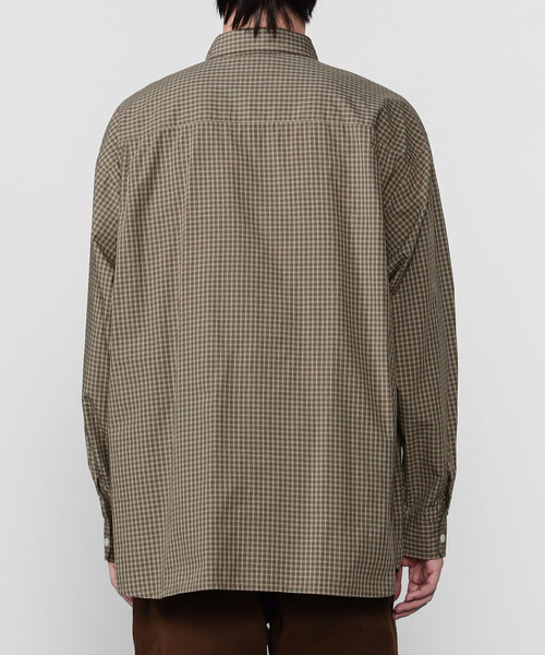 jonnlynx 長袖シャツ☆ ニューヨーカータータンジョーゼット レギュラーカラー長袖シャツ