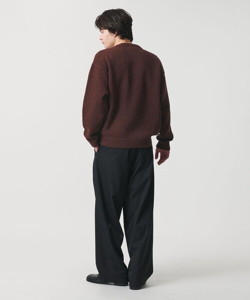 新品 monkey time ループヤーンクルーネック monkey time BEAUTY＆YOUTH UNITED ARROWS セーター ニット ウール