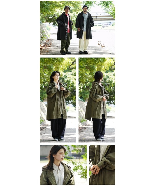 WAIPER.inc（ワイパーインク）の「WAIPER.inc 米軍 M-51 フィッシュテールパーカー モッズコート【WP1109】（ミリタリージャケット・メンズ・オリーブ/ブラック・XS/S/M）」の14枚目の写真