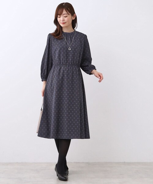 ワンピース takt タック ワンピース セシル】お色展開：ブラウン,グリーン ／ サイズ