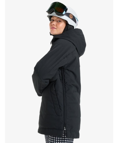 ROXY（ロキシー）の「RADIANT LINES OVERHE/ロキシースキースノーボードアノラックジャケット（マウンテンパーカー・レディース・ブラック/イエロー・MEDIUM/LARGE/SMALL）」の20枚目の写真