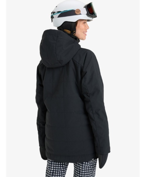 ROXY（ロキシー）の「RADIANT LINES OVERHE/ロキシースキースノーボードアノラックジャケット（マウンテンパーカー・レディース・ブラック/イエロー・MEDIUM/LARGE/SMALL）」の22枚目の写真