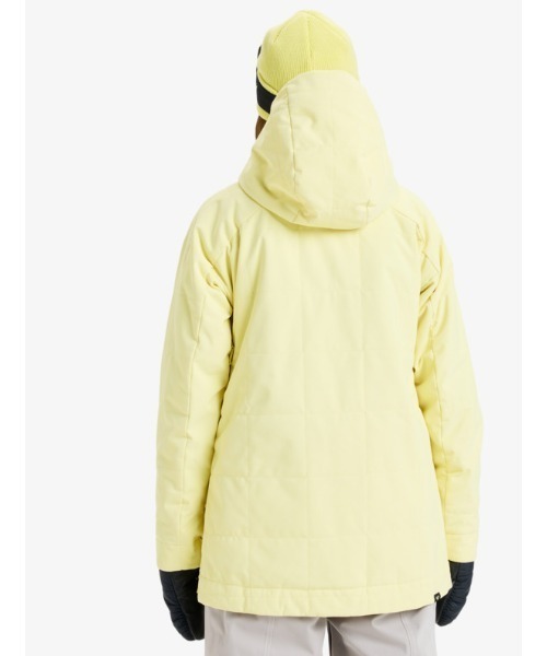 ROXY（ロキシー）の「RADIANT LINES OVERHE/ロキシースキースノーボードアノラックジャケット（マウンテンパーカー・レディース・ブラック/イエロー・MEDIUM/LARGE/SMALL）」の10枚目の写真