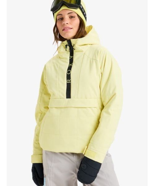 ROXY（ロキシー）の「RADIANT LINES OVERHE/ロキシースキースノーボードアノラックジャケット（マウンテンパーカー・レディース・ブラック/イエロー・MEDIUM/LARGE/SMALL）」の12枚目の写真