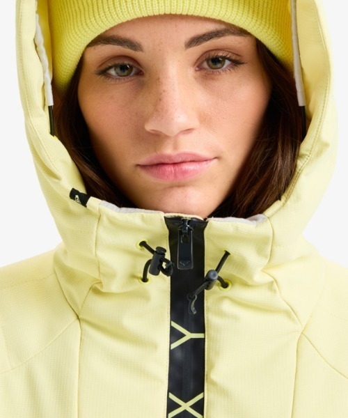 ROXY（ロキシー）の「RADIANT LINES OVERHE/ロキシースキースノーボードアノラックジャケット（マウンテンパーカー・レディース・ブラック/イエロー・MEDIUM/LARGE/SMALL）」の13枚目の写真