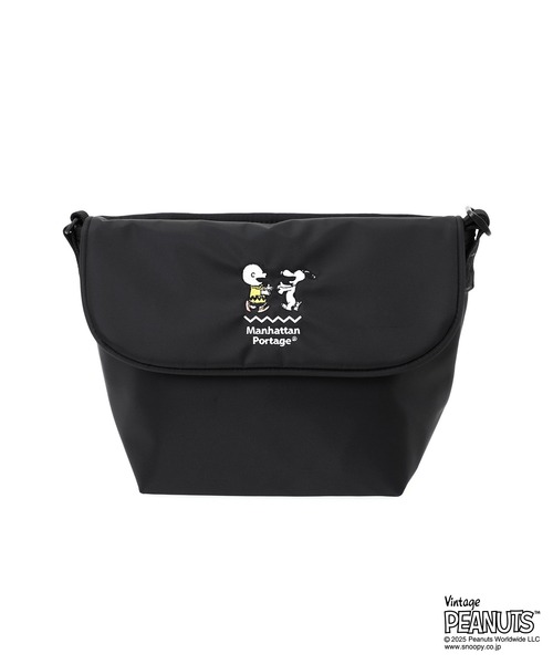 NYLON MESSENGER BAG (XXS) FLIGHT NYLON BACKING BP W/DIV MGNT