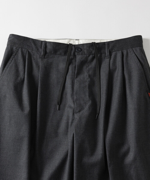 RED KAP（レッドキャップ）の「RED KAP/レッドキャップ 別注 SMU PT-38 SETUP 2TUCK TR WIDE PANTS/リラックスフィット/【セットアップ対応】（スラックス・メンズ・チャコールグレー/ブラック/その他13/ダークグレー・SMALL/MEDIUM/LARGE）」の7枚目の写真