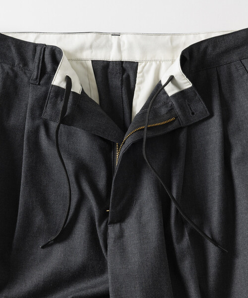 RED KAP（レッドキャップ）の「RED KAP/レッドキャップ 別注 SMU PT-38 SETUP 2TUCK TR WIDE PANTS/リラックスフィット/【セットアップ対応】（スラックス・メンズ・チャコールグレー/ブラック/その他13/ダークグレー・SMALL/MEDIUM/LARGE）」の13枚目の写真