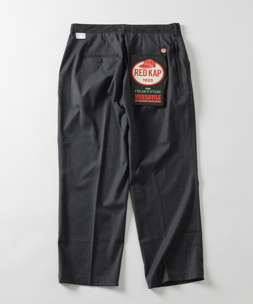 RED KAP（レッドキャップ）の「RED KAP/レッドキャップ 別注 SMU PT-38 SETUP 2TUCK TR WIDE PANTS/リラックスフィット/【セットアップ対応】（スラックス・メンズ・チャコールグレー/ブラック/その他13/ダークグレー・SMALL/MEDIUM/LARGE）」の15枚目の写真