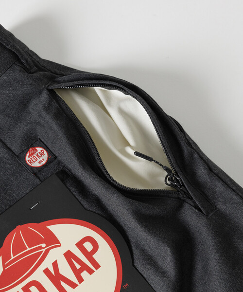 RED KAP（レッドキャップ）の「RED KAP/レッドキャップ 別注 SMU PT-38 SETUP 2TUCK TR WIDE PANTS/リラックスフィット/【セットアップ対応】（スラックス・メンズ・チャコールグレー/ブラック/その他13/ダークグレー・SMALL/MEDIUM/LARGE）」の18枚目の写真