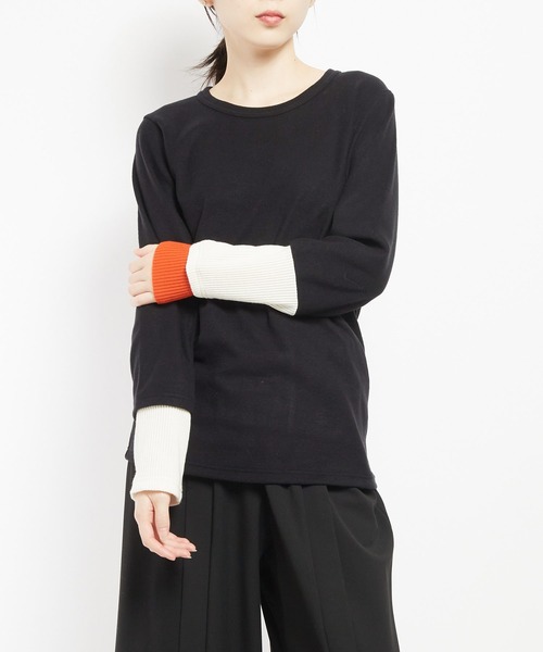 フライトジャージー 長袖Ｔ（Tシャツ/カットソー）｜gomme（ゴム）のファッション通販 - ZOZOTOWN gomme HOMME gomme 長袖Tシャツ　カットソー