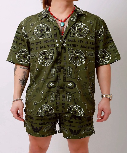 PINKY SHAKE(ピンキーシェイク)の「RJ western shirt(シャツ/ブラウス・メンズ・ブラック/カーキ・MEDIUM/LARGE/X-LARGE)」の8枚目の写真