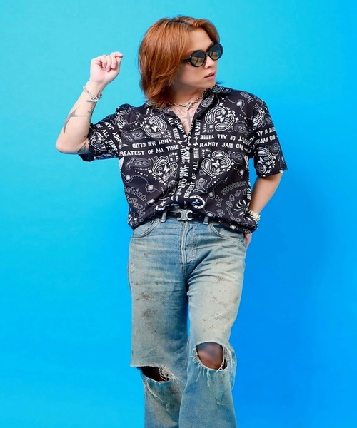 PINKY SHAKE(ピンキーシェイク)の「RJ western shirt(シャツ/ブラウス・メンズ・ブラック/カーキ・MEDIUM/LARGE/X-LARGE)」の15枚目の写真