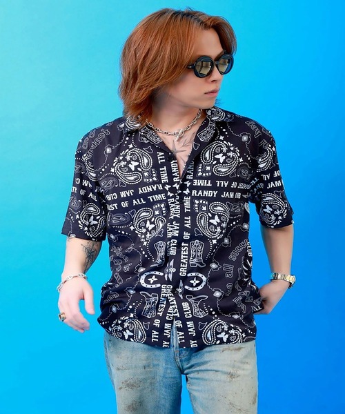 PINKY SHAKE(ピンキーシェイク)の「RJ western shirt(シャツ/ブラウス・メンズ・ブラック/カーキ・MEDIUM/LARGE/X-LARGE)」の16枚目の写真