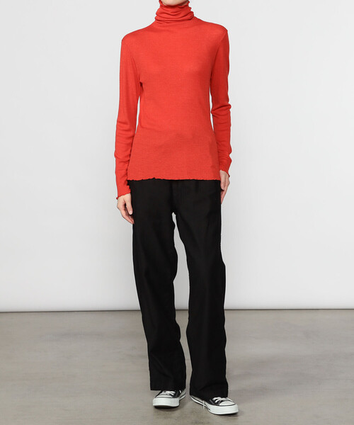 orSlow（オアスロウ）の「orSlow | WIDE FIT NEW YORKER WOMEN（その他パンツ・レディース・ブラック・0）」の2枚目の写真