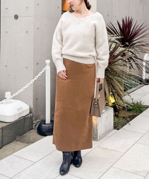 セール】ヘアリー2WAYプルオーバーニット（ニット/セーター