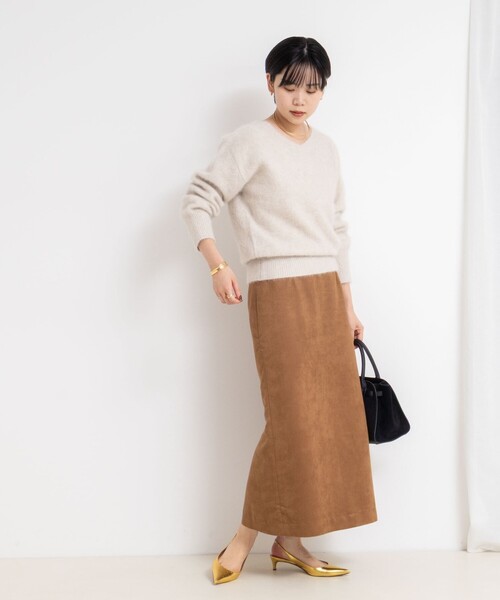 セール】ヘアリー2WAYプルオーバーニット（ニット/セーター