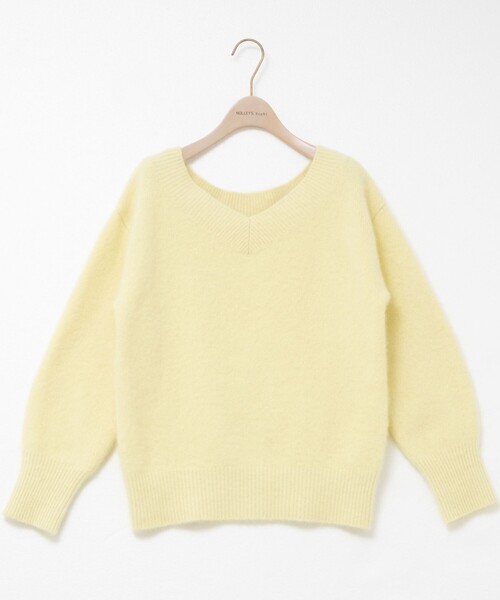 セール】ヘアリー2WAYプルオーバーニット（ニット/セーター