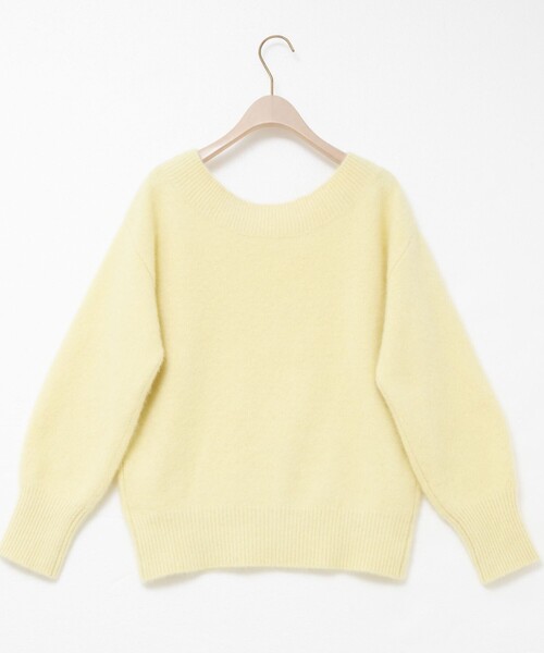 セール】ヘアリー2WAYプルオーバーニット（ニット/セーター