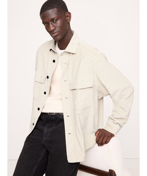 Banana Republic（バナナリパブリック）の「オーバーサイズ フィット ダイヤモンド コーデュロイ オーバーシャツ（シャツ/ブラウス）」
