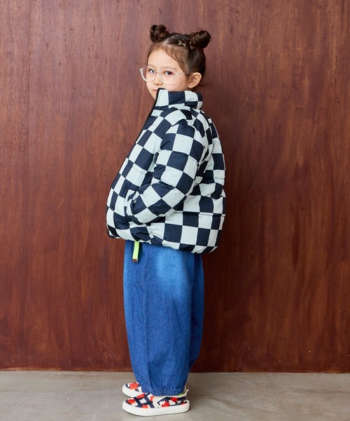 MARKEY'S(마키즈)의 「【머신 워셔블】리버시블 총무늬 스탠드 칼라 블루존(블루존)」|블랙계 그 외