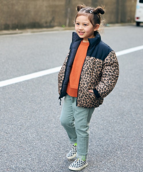 MARKEY'S(마키즈)의 「【머신 워셔블】리버시블 총무늬 스탠드 칼라 블루존(블루존)」|브라운계 그 외