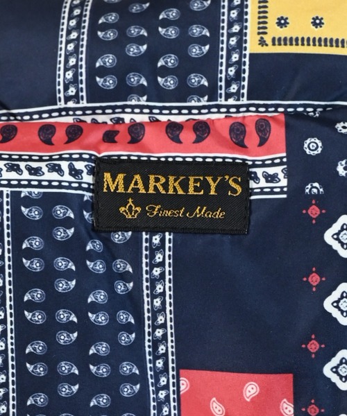 MARKEY'S(マーキーズ)の「【マシンウォッシャブル】リバーシブル総柄スタンドカラーブルゾン(ブルゾン・キッズ・グリーン系その他/ネイビー/ブラック系その他/ブラウン系その他・100/95/90/80/110/150/140/130/120)」の6枚目の写真