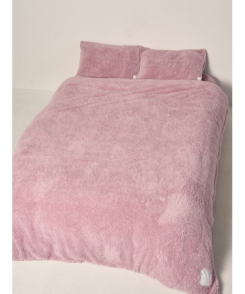 gelato pique Sleep（ジェラートピケスリープ）の「【Sleep】モコモコ 掛けカバー（ダブル）（寝具・レディース・オフホワイト/グレー/ピンク・D）」の13枚目の写真