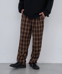 Kastane | 【セットアップ対応/ユニセックス】BM チェックイージーパンツ(その他パンツ)