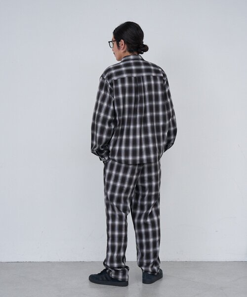 Kastane（カスタネ）の「【セットアップ対応/ユニセックス】BM チェックイージーパンツ（その他パンツ・レディース・ブラック/ブラウン・FREE）」の22枚目の写真