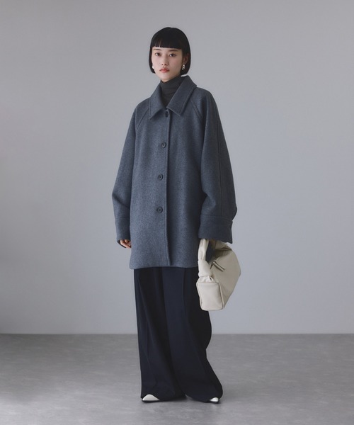 アンチピリングタートルフィットプルオーバー（ニット/セーター