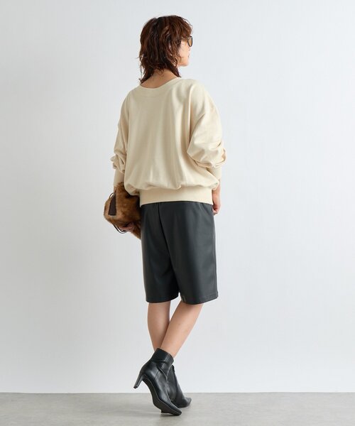 RIVE DROITE(リヴドロワ)の「【大人カジュアルに】2wayPhotoスウェット(Tシャツ/カットソー・レディース・ホワイト系その他/グレー・FREE)」の14枚目の写真