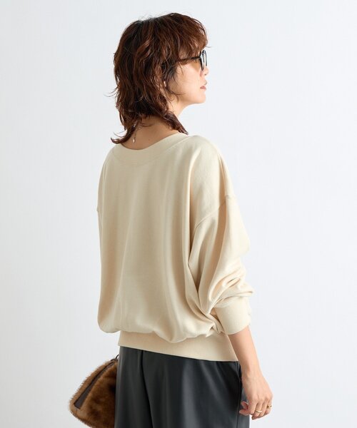 RIVE DROITE(リヴドロワ)の「【大人カジュアルに】2wayPhotoスウェット(Tシャツ/カットソー・レディース・ホワイト系その他/グレー・FREE)」の17枚目の写真