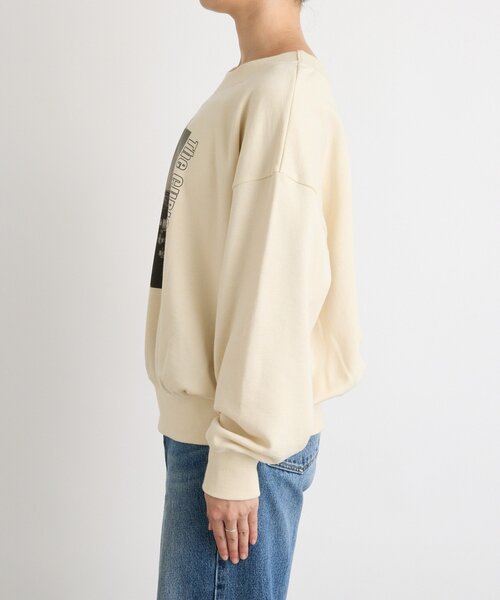 RIVE DROITE(リヴドロワ)の「【大人カジュアルに】2wayPhotoスウェット(Tシャツ/カットソー・レディース・ホワイト系その他/グレー・FREE)」の21枚目の写真