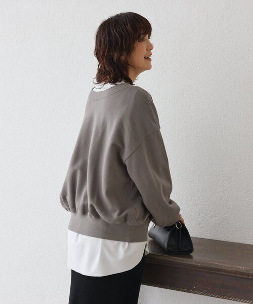 セール】【大人カジュアルに】2wayPhotoスウェット（Tシャツ